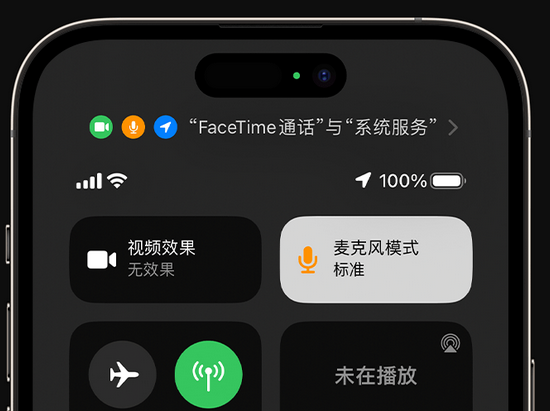 罗山苹果授权维修网点分享iPhone在通话时让你的声音更清晰 