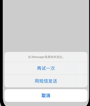 罗山apple维修iPhone上无法正常发送iMessage信息